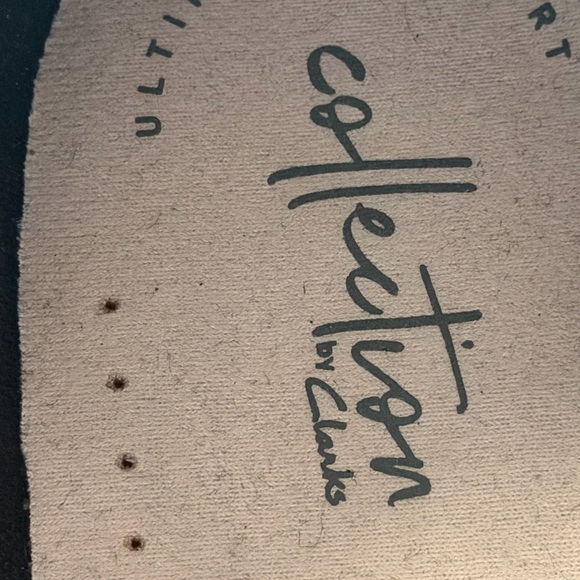 Clark’s Comfort Collection Women's Classic Black Leather Loafers 8.5 W - Picture 5 of 6